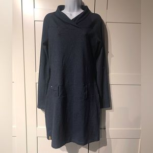 Lole heather blue stretch dress M